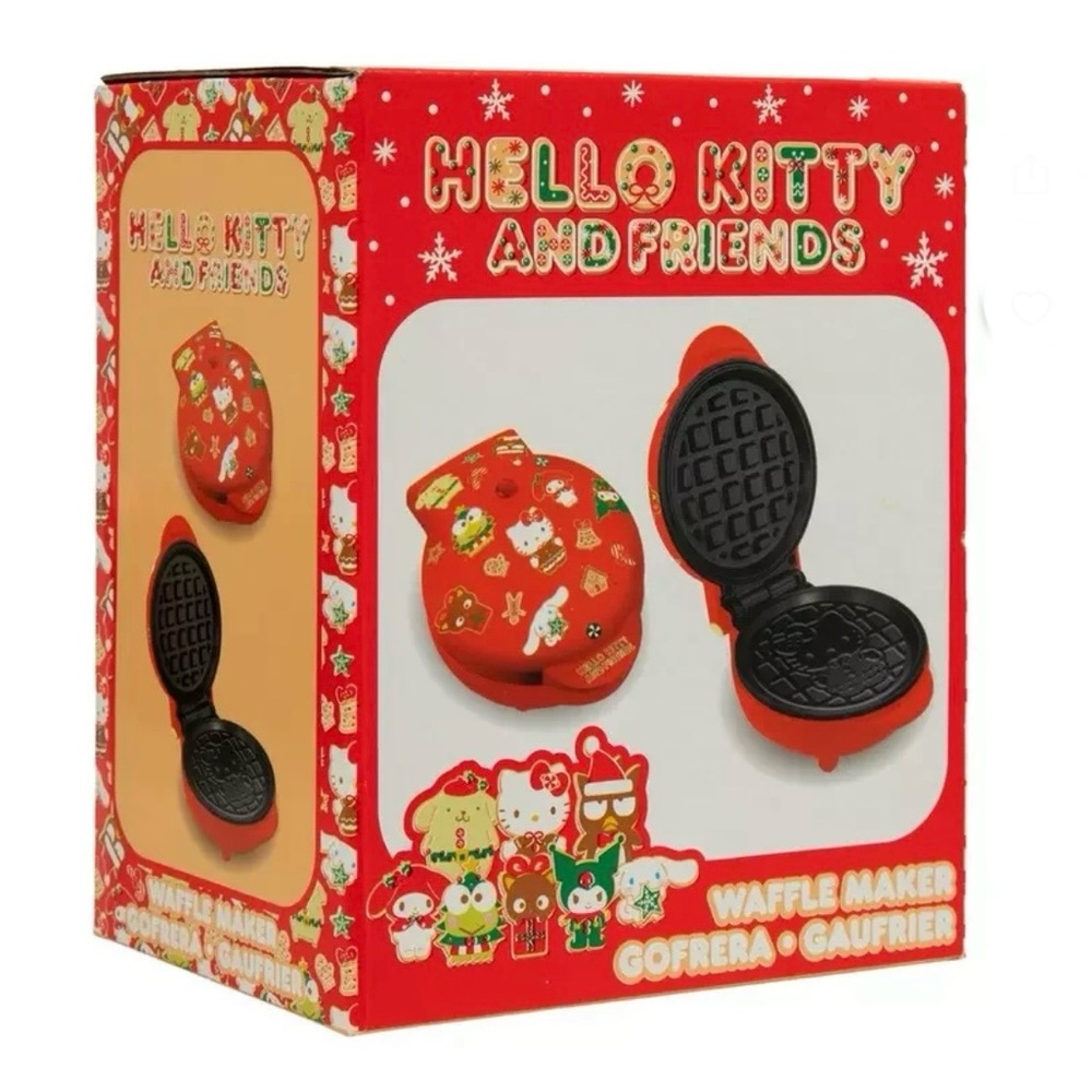 Hello Kitty Red Mini Waffle Maker